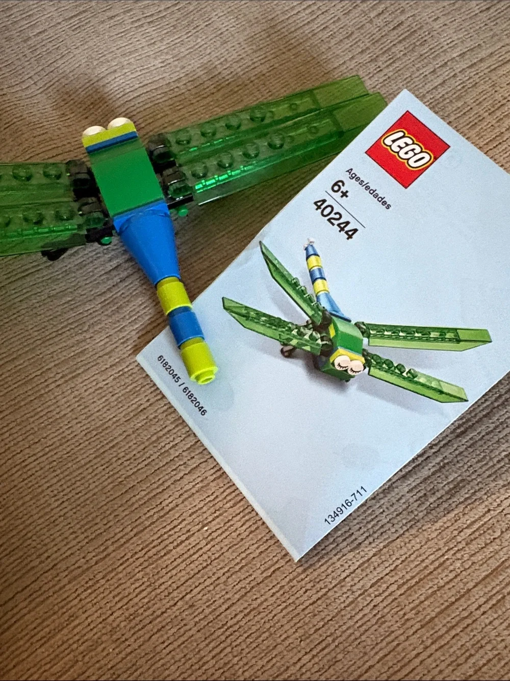 LEGO Dragonfly Mini Model Build Set #40244